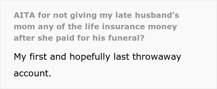 Text questioning repayment of funeral costs using life insurance funds. Text questioning repayment of funeral costs using life insurance funds.