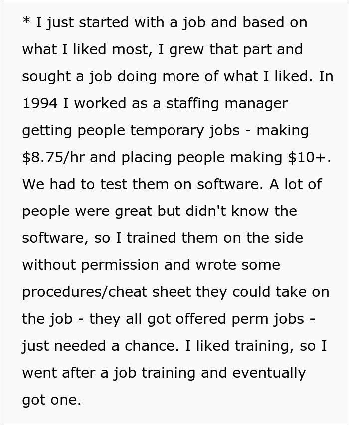 Text revealing job applicant lies during background check process.