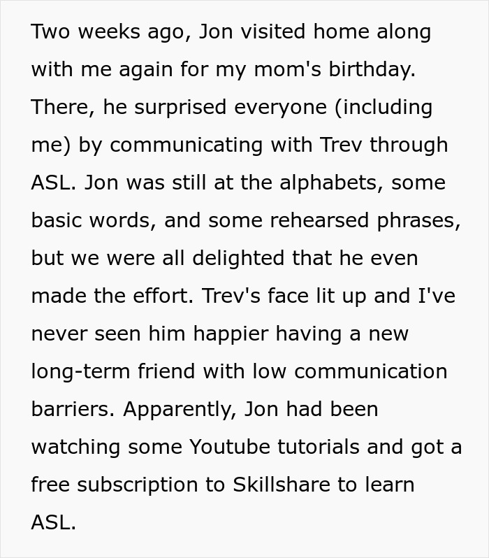 Woman Confused After Boyfriend Learns ASL For Her Deaf Brother, But Friends Say It’s Creepy Woman Confused After Boyfriend Learns ASL For Her Deaf Brother, But Friends Say It’s Creepy