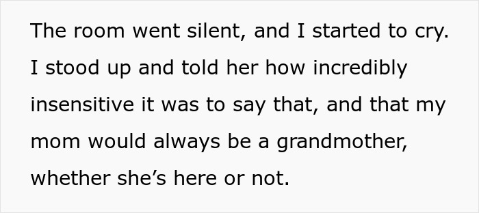 &ldquo;Go To Hell&rdquo;: MIL Declares Herself &ldquo;The Only Grandma,&rdquo; Is Shocked When No One Laughs
