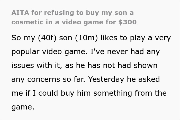 Kid Asks Mom To Buy $250 Video Game Skin, She Thinks It&rsquo;s A Waste Of Money, Dad Is Furious