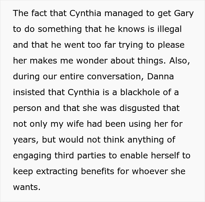 Text discusses issues involving a cheating wife, second chance, and refusal of a paternity test. Text discusses issues involving a cheating wife, second chance, and refusal of a paternity test.