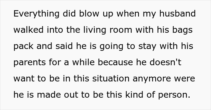 Text message about family conflict and accusation, mentioning stepdad's departure. Text message about family conflict and accusation, mentioning stepdad's departure.