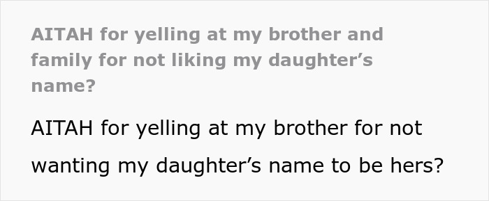 Woman Furious At Family After They Laugh At Her Baby&rsquo;s Name