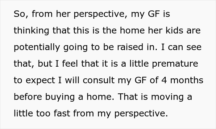 37YO Single Dad Finds The Perfect Home And Buys It, GF Is Upset As He Didn&rsquo;t Consult Her Beforehand