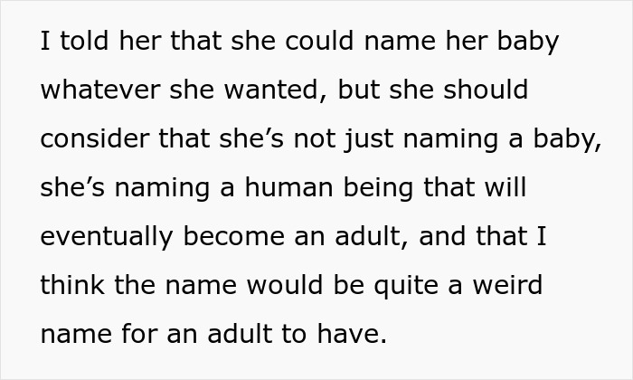 &ldquo;AITA For Telling My Sister That Her Baby Name Is Weird?&rdquo;