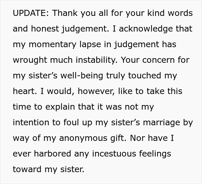 Brother Sends Flowers To Sister, Makes Her Husband Think She's Cheating, Leads Them To Divorce