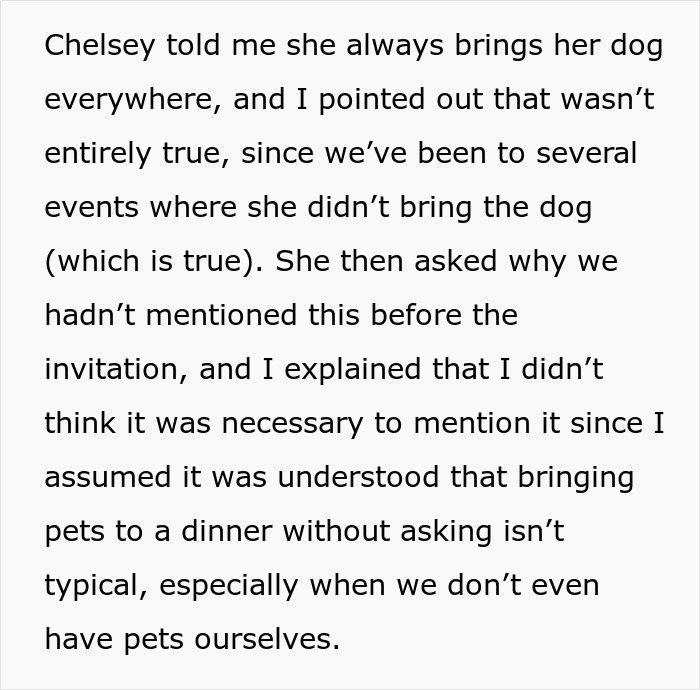 Text conversation about bringing a dog to a Thanksgiving dinner. Text conversation about bringing a dog to a Thanksgiving dinner.