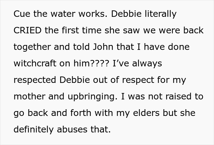 Text excerpt discussing a bride's respect for elders amid <a target=