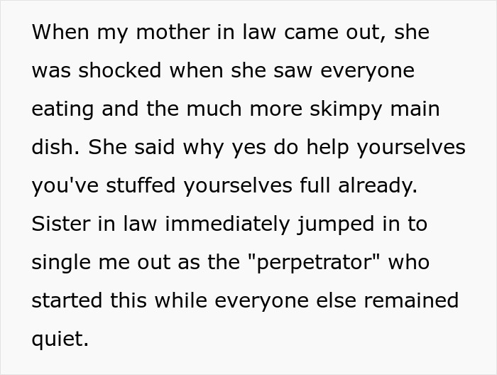 MIL Shocked Family Ate Without Her After Telling Them To Do Exactly That, Scolds The Perpetrator