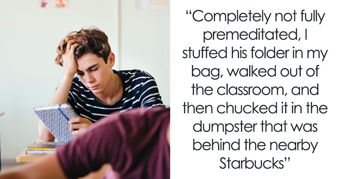 “He Wouldn’t Stop”: Picked-On Teen Covertly Trashes Bully’s Final, Causing Him To Fail The Course