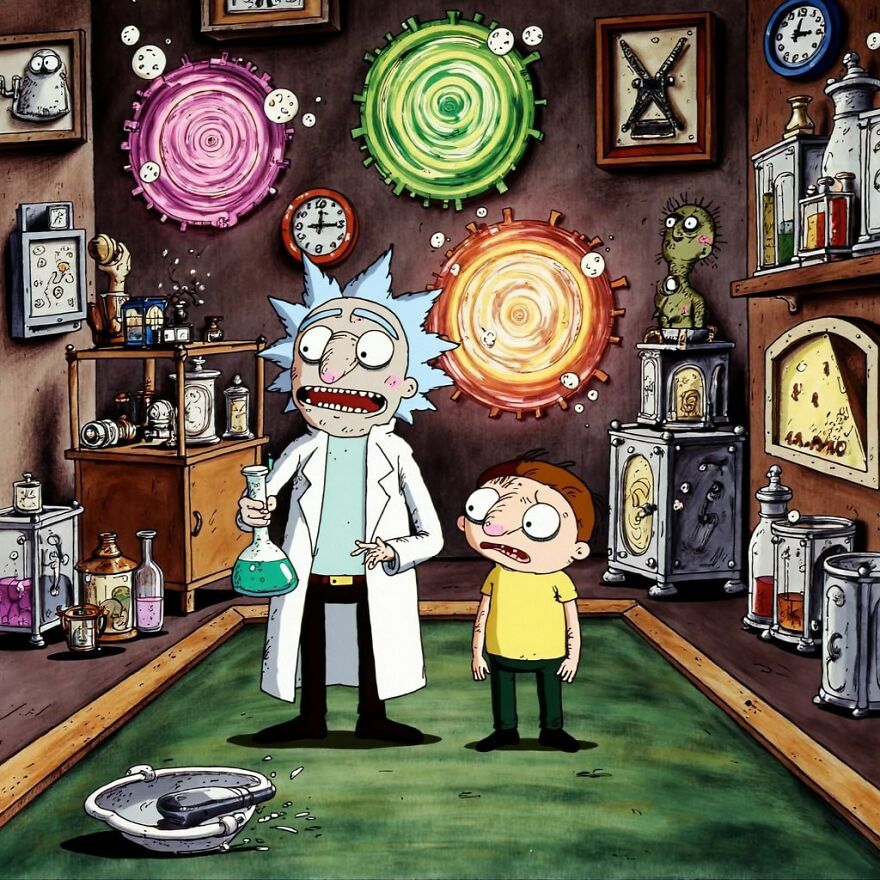 Russian Cartoon "Koloboki Are Investigating" (Cartoon, 1987) Russian Cartoon "Koloboki Are Investigating" (Cartoon, 1987)