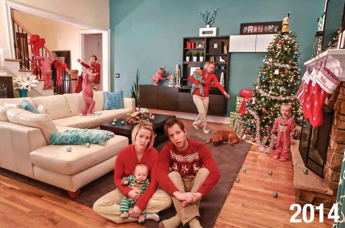 This Family Has Perfectly Captured Holiday Madness In Their Hilarious Christmas Cards Since 2014 This Family Has Perfectly Captured Holiday Madness In Their Hilarious Christmas Cards Since 2014