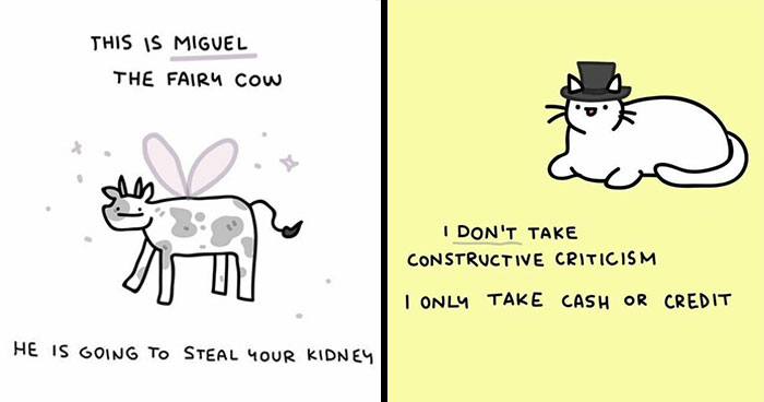 39 Quirky And Adorable Illustrations That Might Make You Smile, Drawn By This Artist