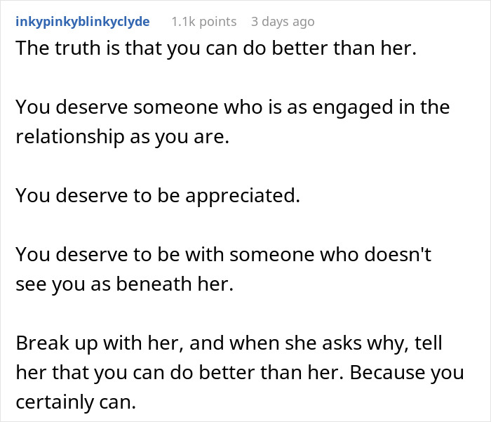 "Forgot I'm A Catch": Man Leaves GF Of 3 Years After She Claims She's Too Good For Him "Forgot I'm A Catch": Man Leaves GF Of 3 Years After She Claims She's Too Good For Him