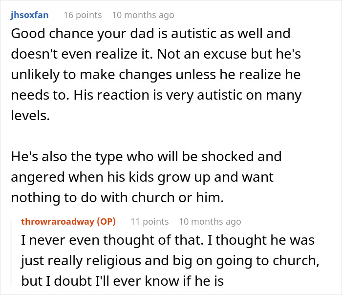 Reddit discussion about prioritizing church and family dynamics over sports and activities. Reddit discussion about prioritizing church and family dynamics over sports and activities.