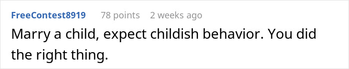 Reddit comment about bridesmaid dress alteration and wedding ban.