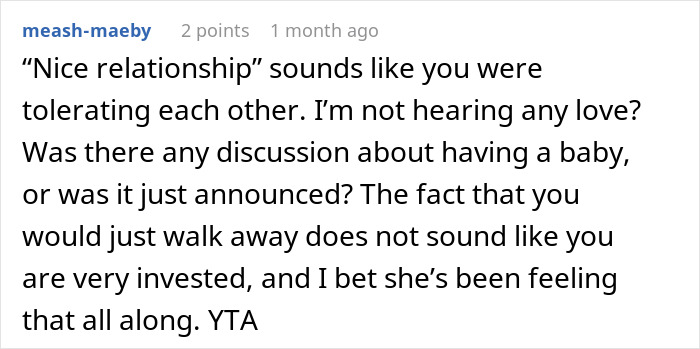 Reddit comment discussing mom's concern about stepdaughter's hostile behavior towards baby. Commenter questions relationship dynamics. Reddit comment discussing mom's concern about stepdaughter's hostile behavior towards baby. Commenter questions relationship dynamics.