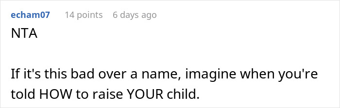 Woman Furious At Family After They Laugh At Her Baby&rsquo;s Name