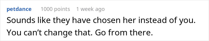 Online advice about family inviting ex to Thanksgiving and Christmas.