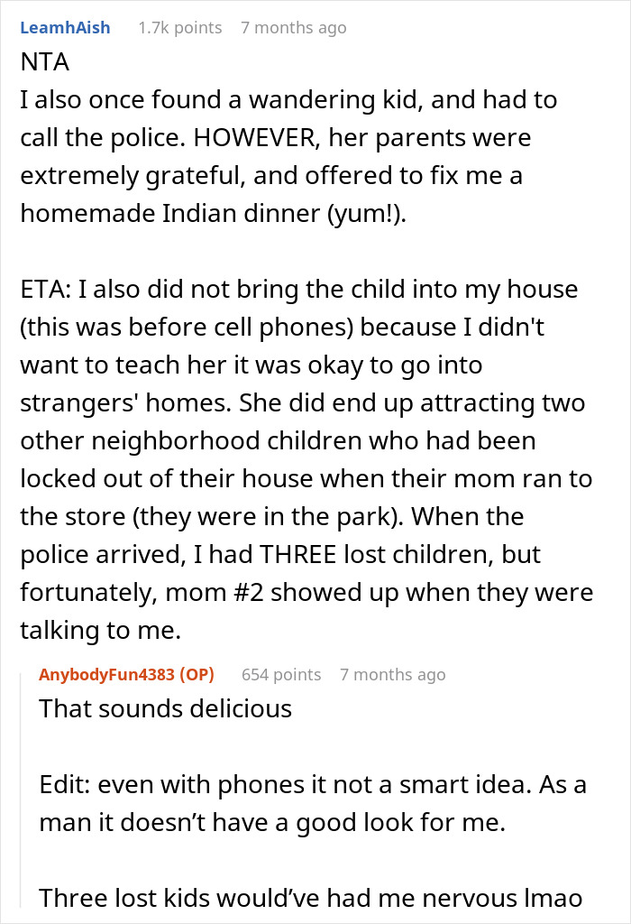 Guy Wonders If He&rsquo;s A Jerk For Not Taking In His Neighbor&rsquo;s Kid And Calling The Police Instead