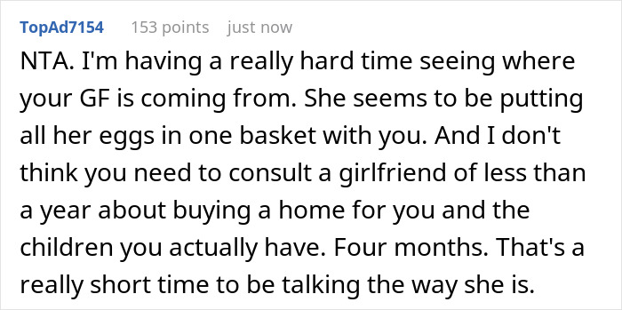 37YO Single Dad Finds The Perfect Home And Buys It, GF Is Upset As He Didn&rsquo;t Consult Her Beforehand