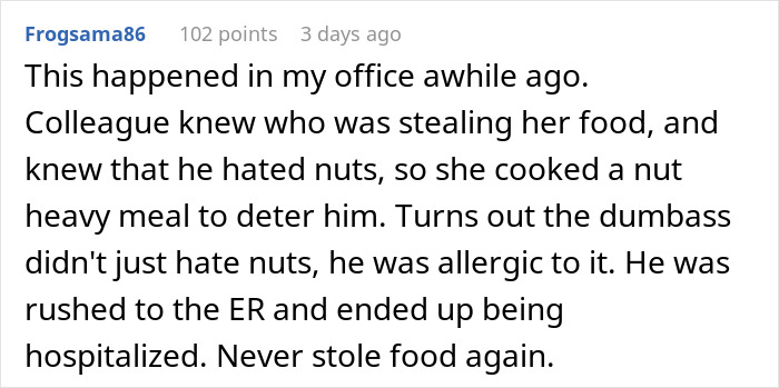 “Coworker Kept Stealing My Lunch, So I Started Leaving Fake Leftovers To Teach Them A Lesson” “Coworker Kept Stealing My Lunch, So I Started Leaving Fake Leftovers To Teach Them A Lesson”