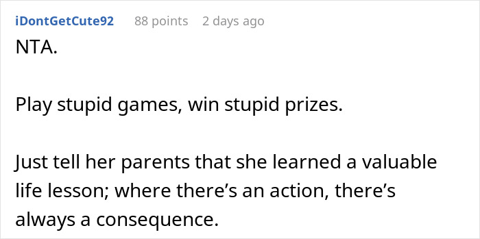 Reddit comment discussing consequences related to using products without permission. Reddit comment discussing consequences related to using products without permission.