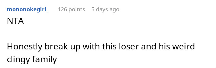 Comment discussing toxic sister testing boundaries with family issues. Comment discussing toxic sister testing boundaries with family issues.