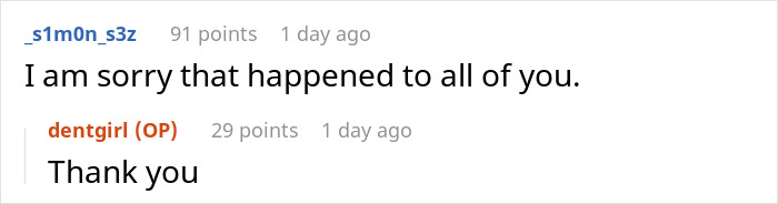 Reddit comments discussing a boomer's rude remark to a woman in a wheelchair.