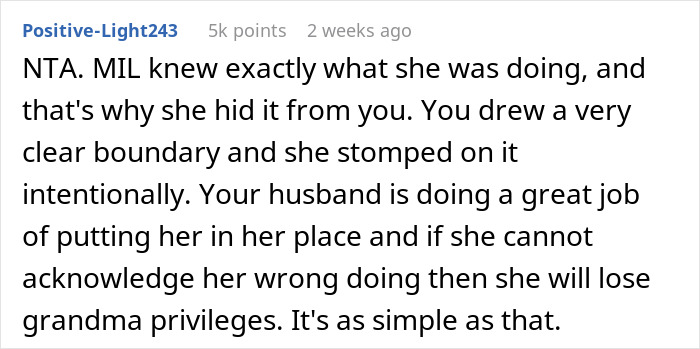 Text exchange about a new mom missing baby's firsts, with focus on family boundaries and consequences. Text exchange about a new mom missing baby's firsts, with focus on family boundaries and consequences.