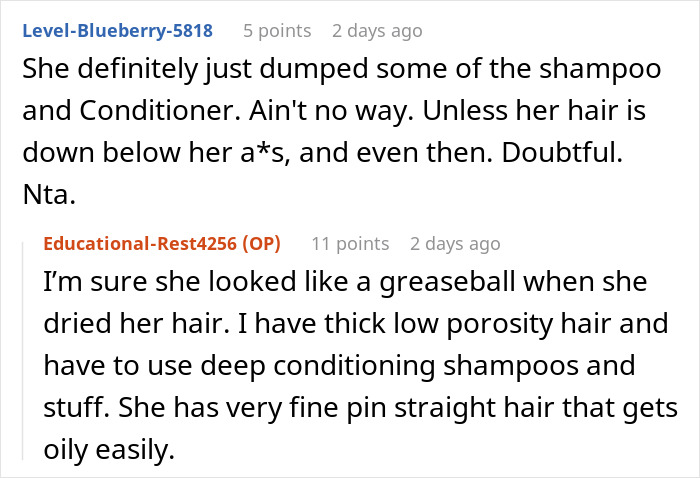 Reddit discussion about teen using SIL's hair products, resulting in chemical burns. Reddit discussion about teen using SIL's hair products, resulting in chemical burns.