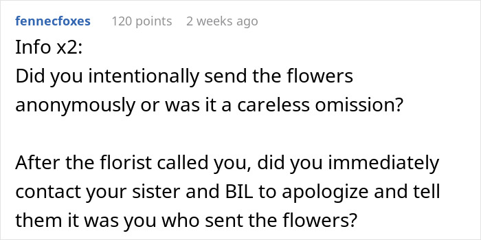 Brother Sends Flowers To Sister, Makes Her Husband Think She's Cheating, Leads Them To Divorce