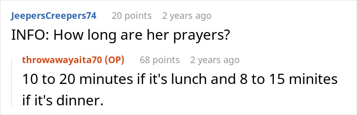 MIL Shocked Family Ate Without Her After Telling Them To Do Exactly That, Scolds The Perpetrator