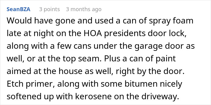 Text discussing a homeowner's frustration with HOA's alleged fake violations. Text discussing a homeowner's frustration with HOA's alleged fake violations.