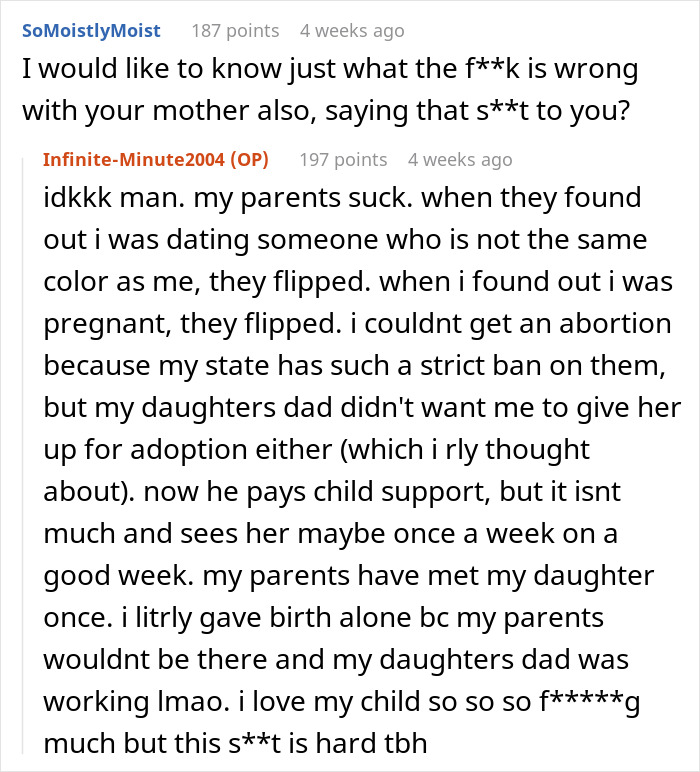 A heated online conversation about parenting and family conflict. A heated online conversation about parenting and family conflict.