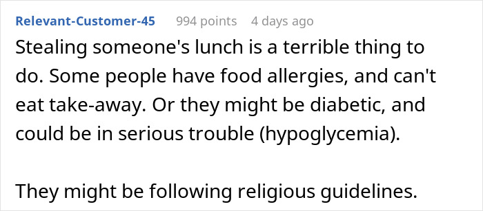 “Coworker Kept Stealing My Lunch, So I Started Leaving Fake Leftovers To Teach Them A Lesson” “Coworker Kept Stealing My Lunch, So I Started Leaving Fake Leftovers To Teach Them A Lesson”