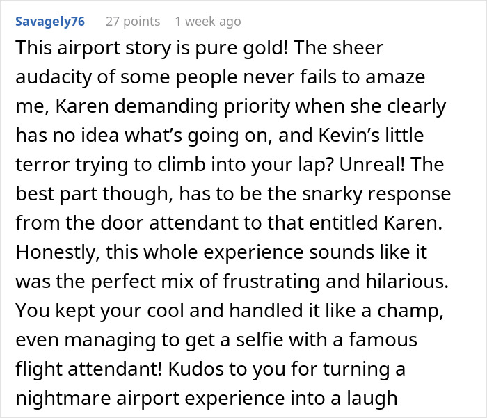 Text about a woman encountering a difficult situation with a Karen at an airport. Text about a woman encountering a difficult situation with a Karen at an airport.