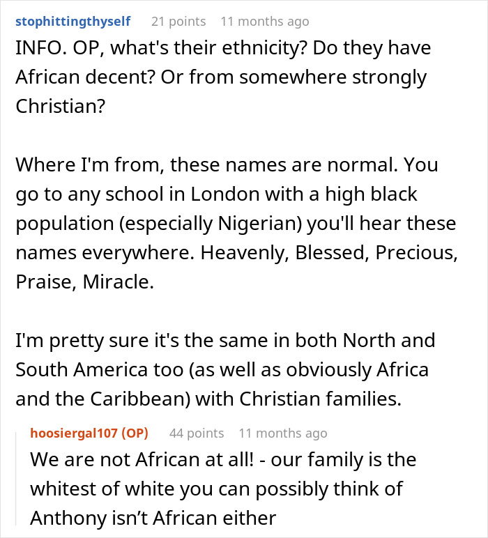 &ldquo;AITA For Telling My Sister That Her Baby Name Is Weird?&rdquo;