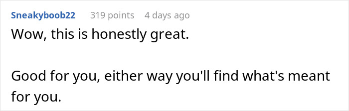 Comment discussing a fianc&eacute;'s request on wedding dress color for comfort.