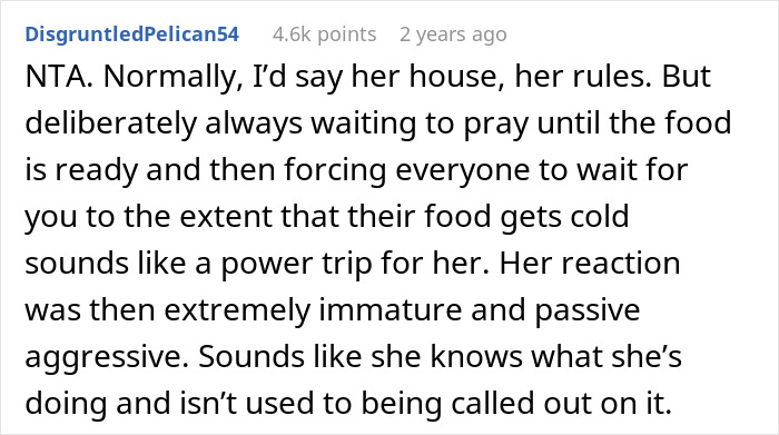 MIL Shocked Family Ate Without Her After Telling Them To Do Exactly That, Scolds The Perpetrator
