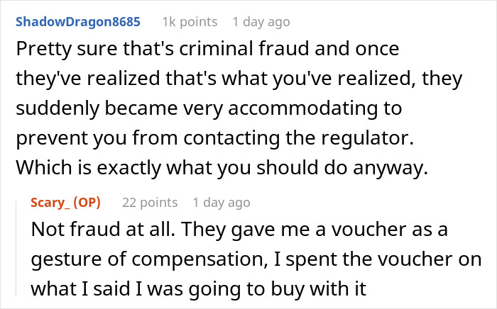 Customer persistence discussion about delivery issues and compensation.