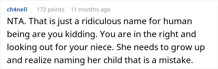 &ldquo;AITA For Telling My Sister That Her Baby Name Is Weird?&rdquo;