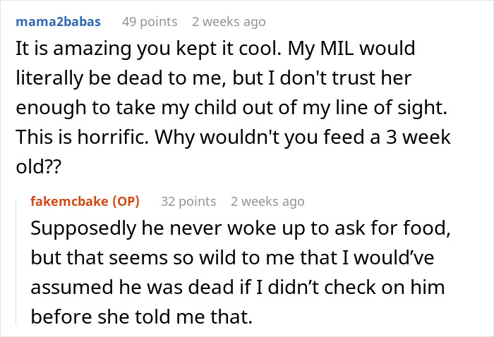 MIL Lets Infant Sleep Unsafely And Go Without Food For 7 Hours, Stunned When Banned From Babysitting MIL Lets Infant Sleep Unsafely And Go Without Food For 7 Hours, Stunned When Banned From Babysitting