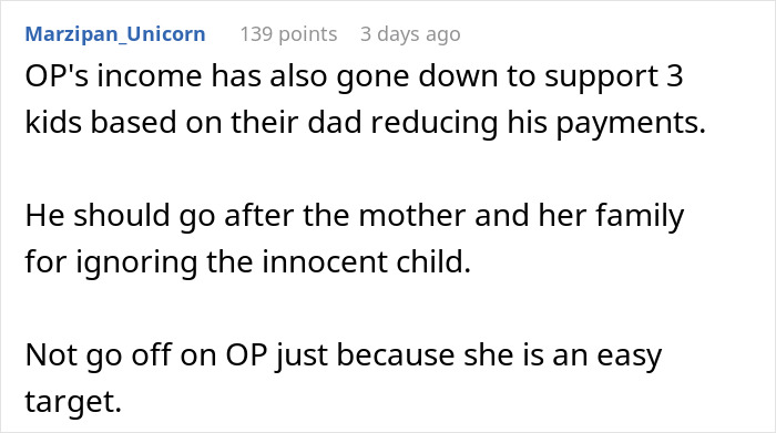 Text exchange discussing the affair child's Christmas gift and support issues. Text exchange discussing the affair child's Christmas gift and support issues.