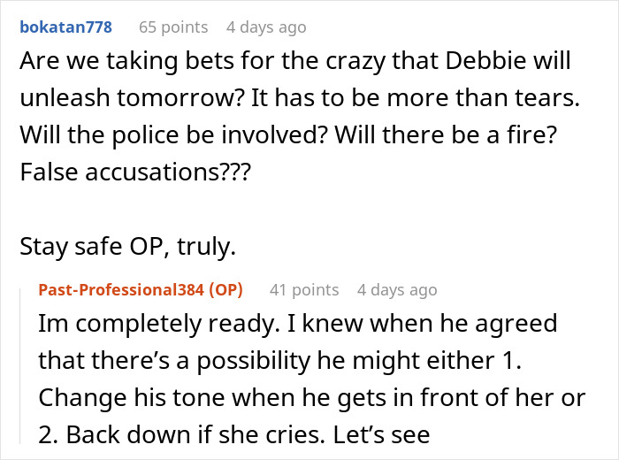 Text conversation about wedding dress color request to make future mother-in-law comfortable.