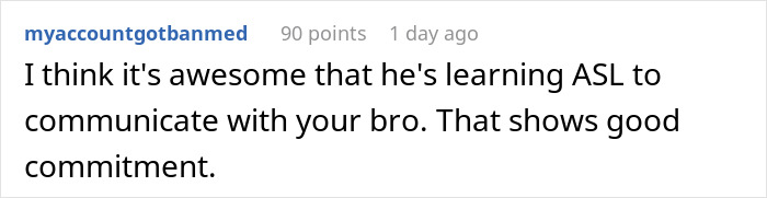 Woman Confused After Boyfriend Learns ASL For Her Deaf Brother, But Friends Say It’s Creepy Woman Confused After Boyfriend Learns ASL For Her Deaf Brother, But Friends Say It’s Creepy