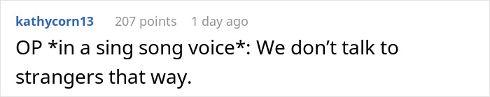 Commentary on child's tantrum in a sing-song voice by user "kathycorn13.