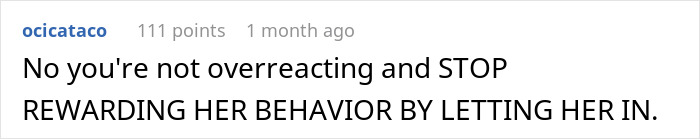 Text screenshot discussing handling unannounced stranger visits. Text screenshot discussing handling unannounced stranger visits.