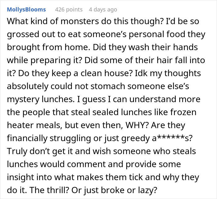 “Coworker Kept Stealing My Lunch, So I Started Leaving Fake Leftovers To Teach Them A Lesson” “Coworker Kept Stealing My Lunch, So I Started Leaving Fake Leftovers To Teach Them A Lesson”